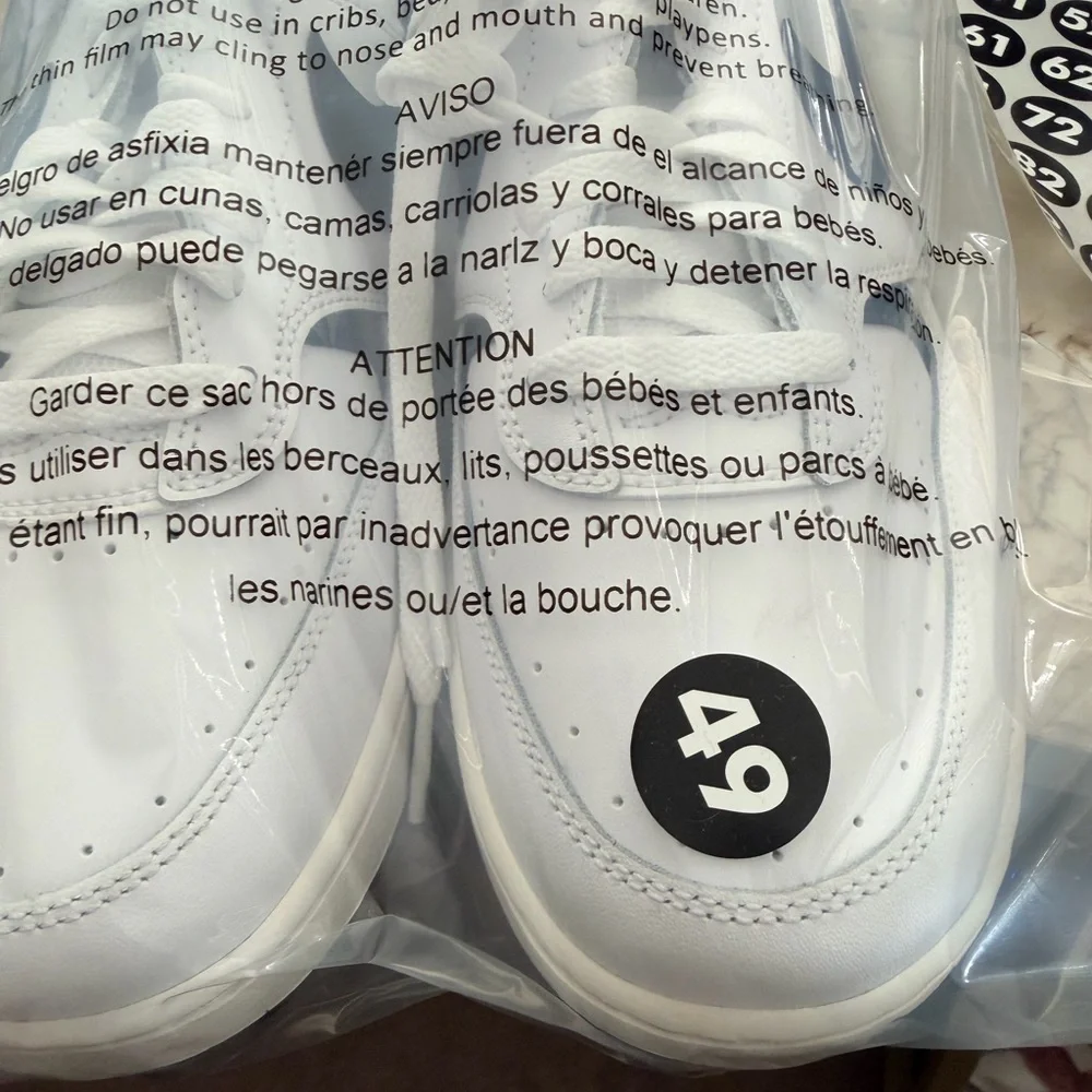 Nike Gamma Force White Black Women Lifestyle Shoes Sneakers DX9176-100 Sz 9.5 - Picture 8 of 8